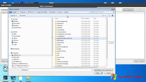 لقطة شاشة Voice Attack لنظام التشغيل Windows XP