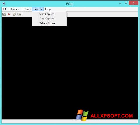 لقطة شاشة ECap لنظام التشغيل Windows XP