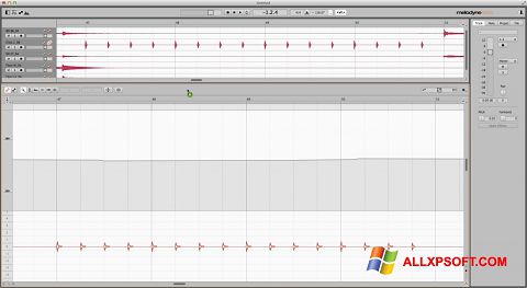 لقطة شاشة Melodyne لنظام التشغيل Windows XP