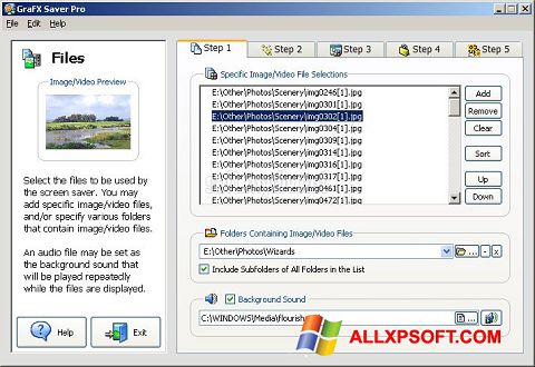 لقطة شاشة VideoSaver لنظام التشغيل Windows XP