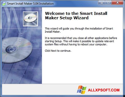 لقطة شاشة Smart Install Maker لنظام التشغيل Windows XP