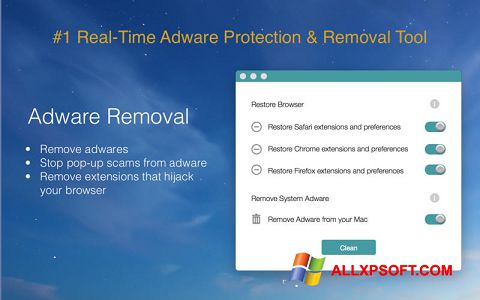لقطة شاشة Adware Removal Tool لنظام التشغيل Windows XP