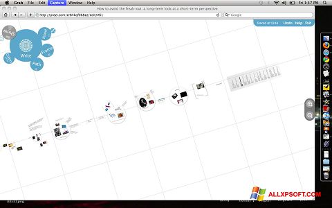 لقطة شاشة Prezi لنظام التشغيل Windows XP