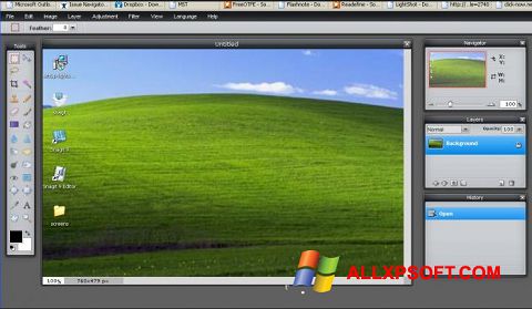لقطة شاشة LightShot لنظام التشغيل Windows XP